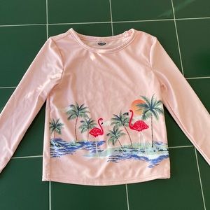 Girls swim shirt